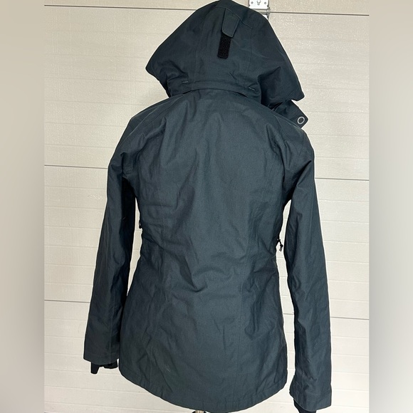 Columbia Omni Heat full zip hooded Women’s Navy blue Jacket sz XS - Picture 4 of 11